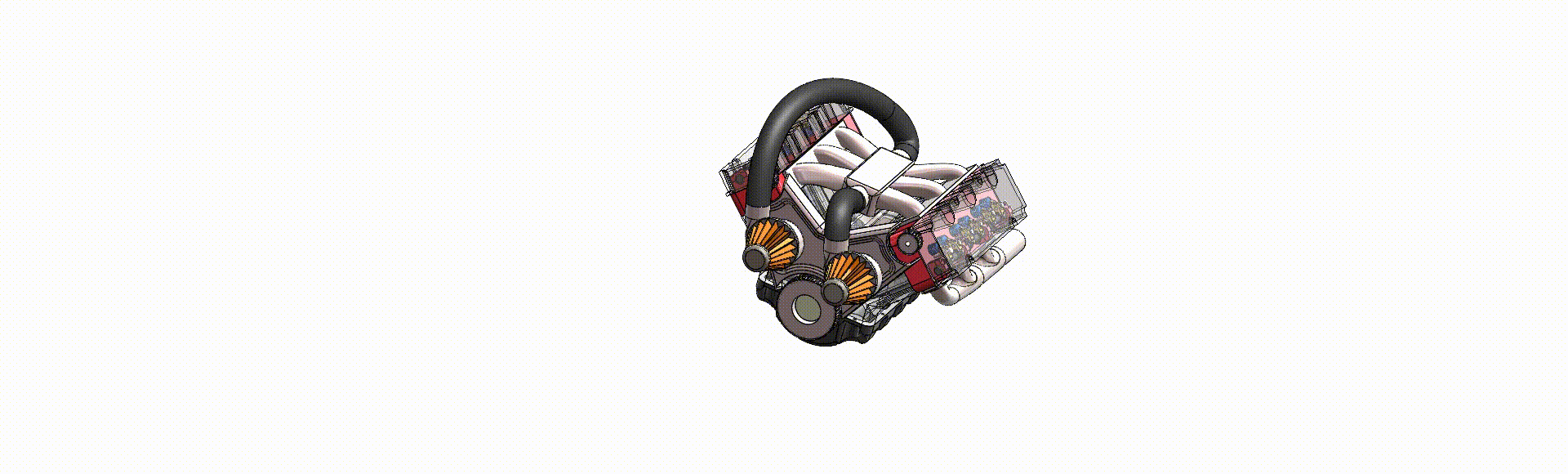 V6发动机总成