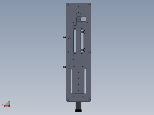 右脚组件焊接夹具后视缩略图