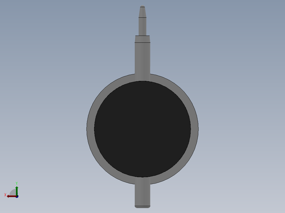 成量机械百分表（0-5大表）后视图