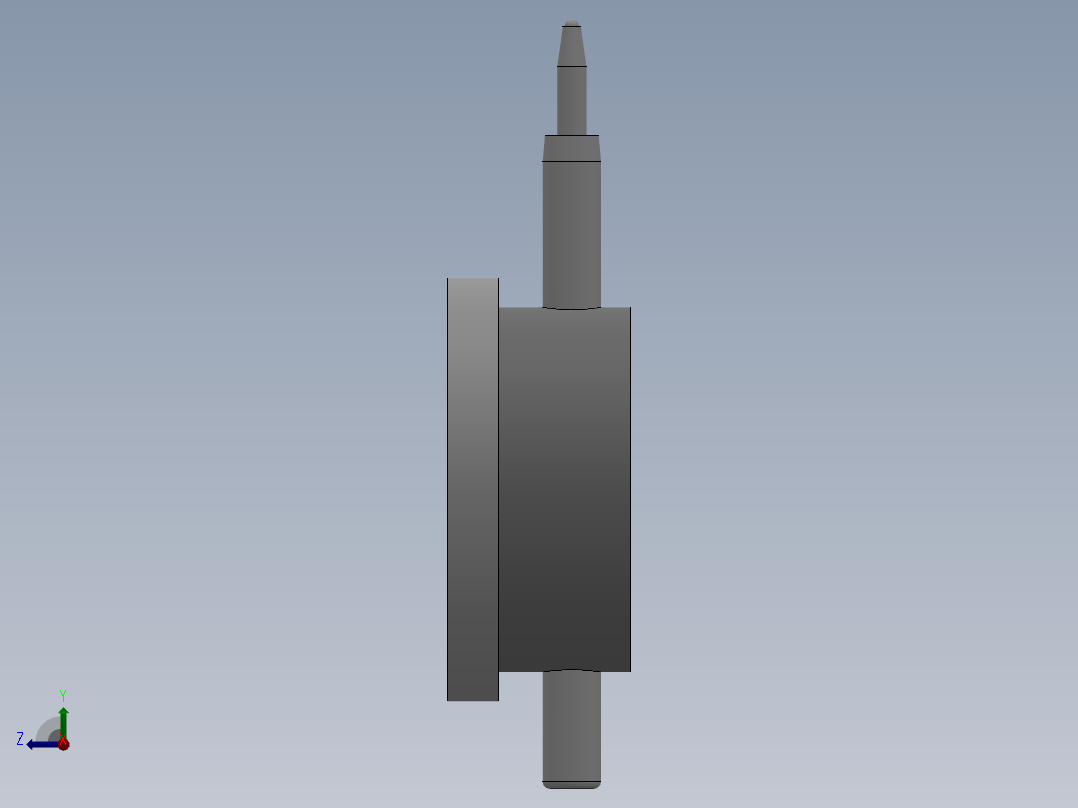成量机械百分表（0-5大表）右视图