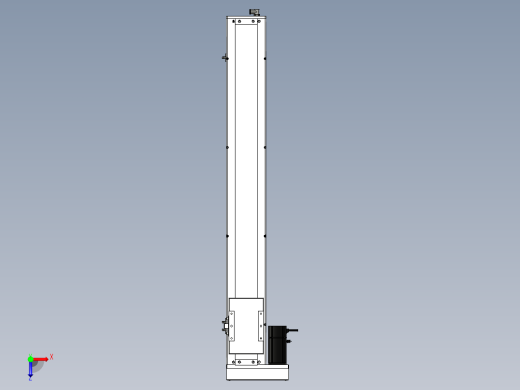 Toyo东佑达直线模组-ECH14-900-BL-200W+煞車俯视缩略图