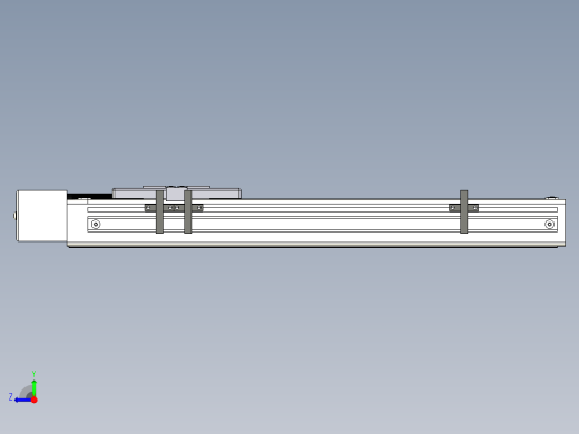Toyo东佑达直线模组-ETH6-250-BR+煞車-M5右视缩略图