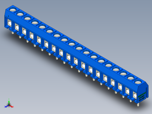 DEGSON DG301 系列 5.0mm 接线端子-DG301-5.0-18P-12-00AH