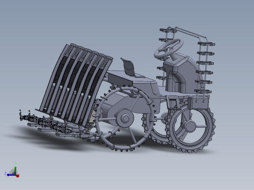 插秧部位自平衡的插秧机器人