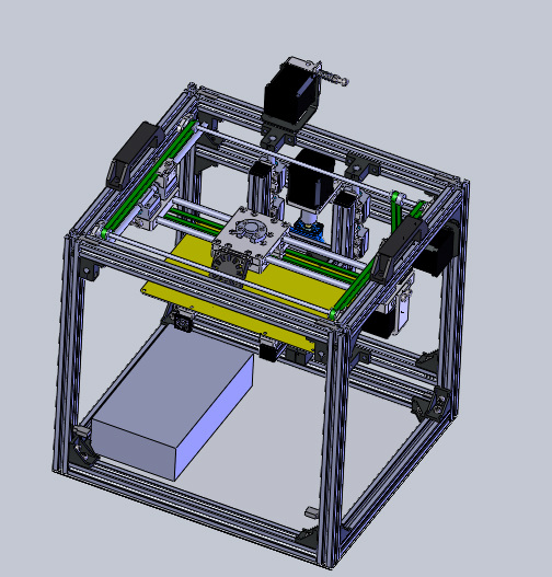 酷炫型材打印机（3D打印机缩略图