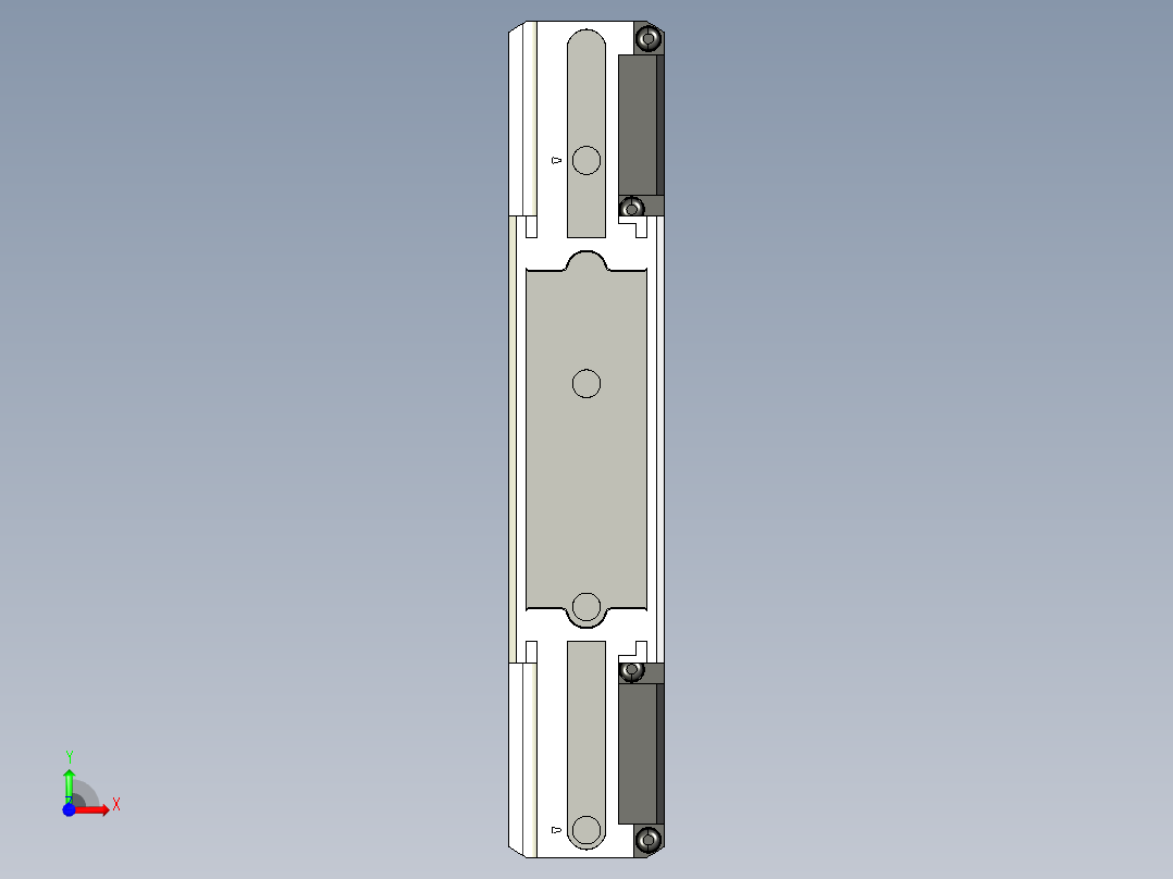 基恩士SL-V04L_T_kc图纸模型前视图