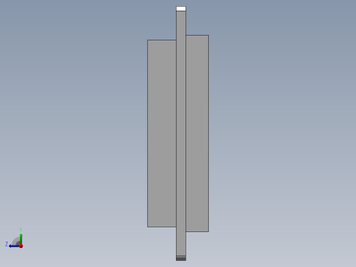 DB25串口公接头右视缩略图
