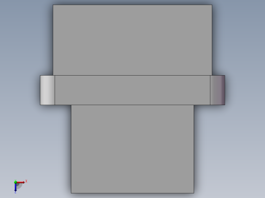 DB25串口公接头俯视缩略图