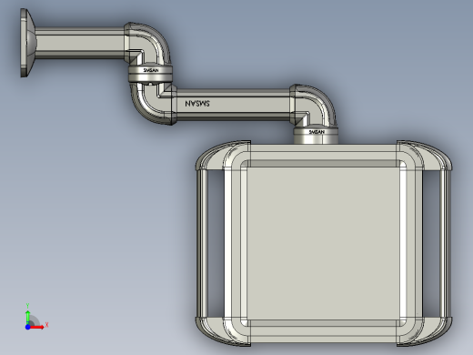 向下固定底座+转角+中间连接器+90度箱体连接器+控制箱前视缩略图