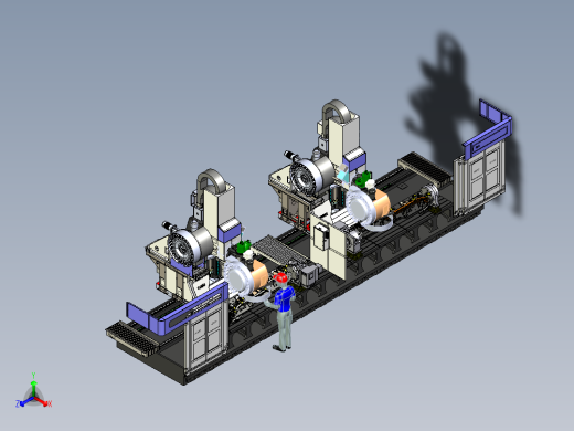 SHY-S6500-动柱立式3+2摆头加工中心
