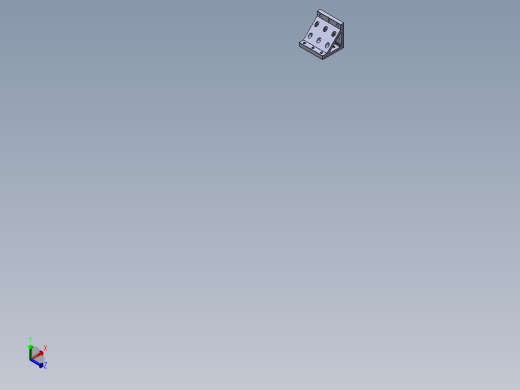 铝型材及其附件3.31.100.40.120.SLDPRT正等轴测缩略图
