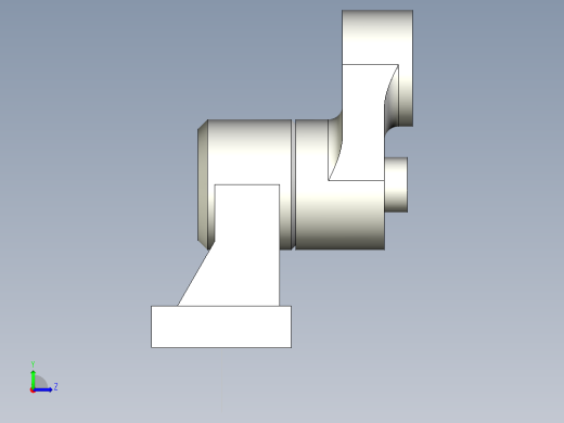 角型張力器(自動張力型)ANT-A-3D多系列多零件图纸模型左视缩略图