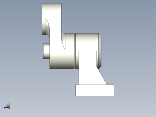 角型張力器(自動張力型)ANT-A-3D多系列多零件图纸模型右视缩略图