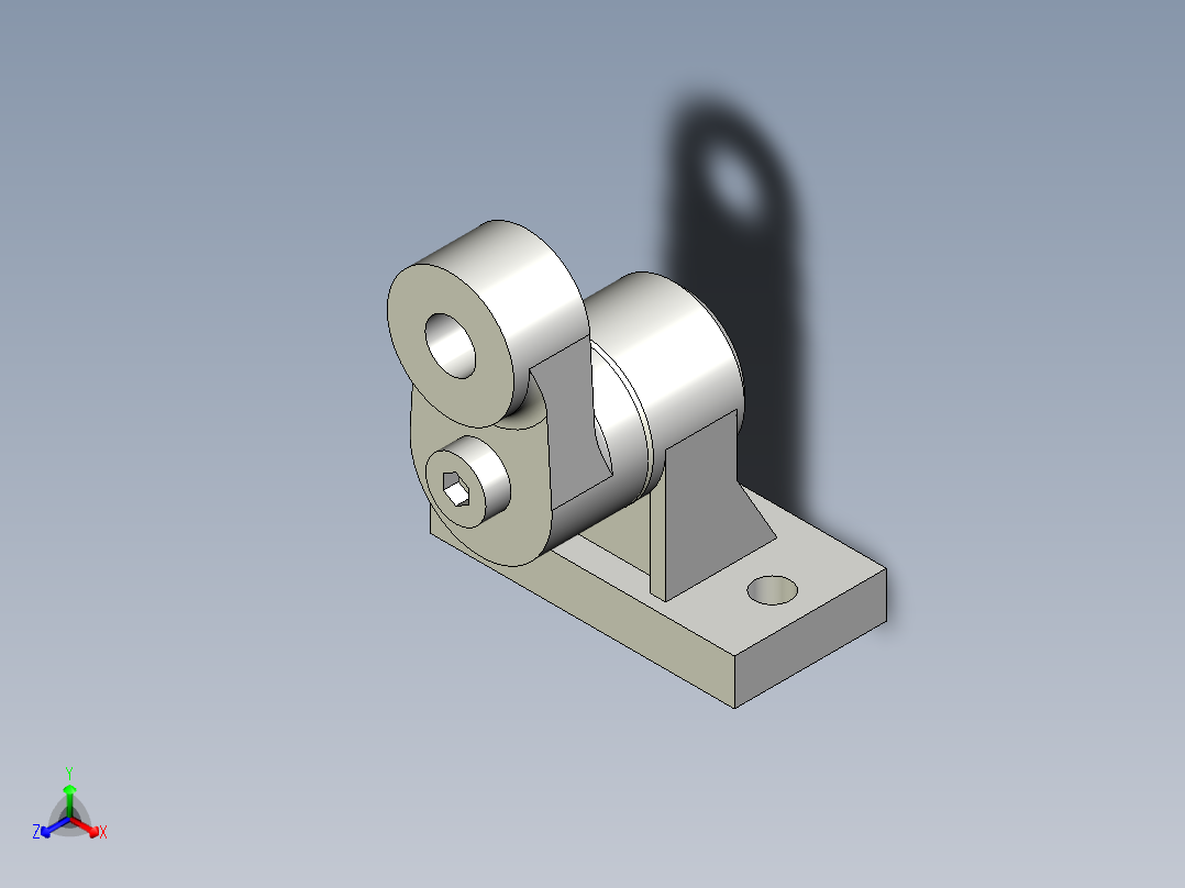 角型張力器(自動張力型)ANT-A-3D多系列多零件图纸模型正等轴测图