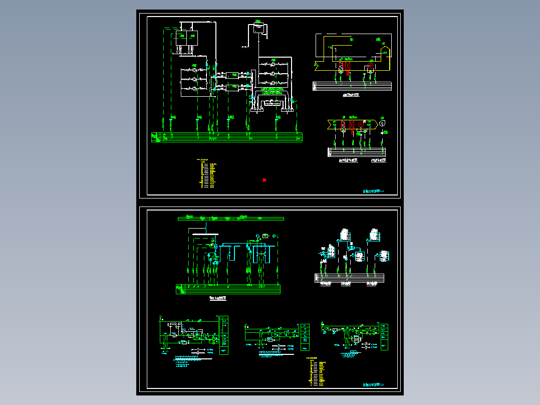 楼宇智能控制原理图