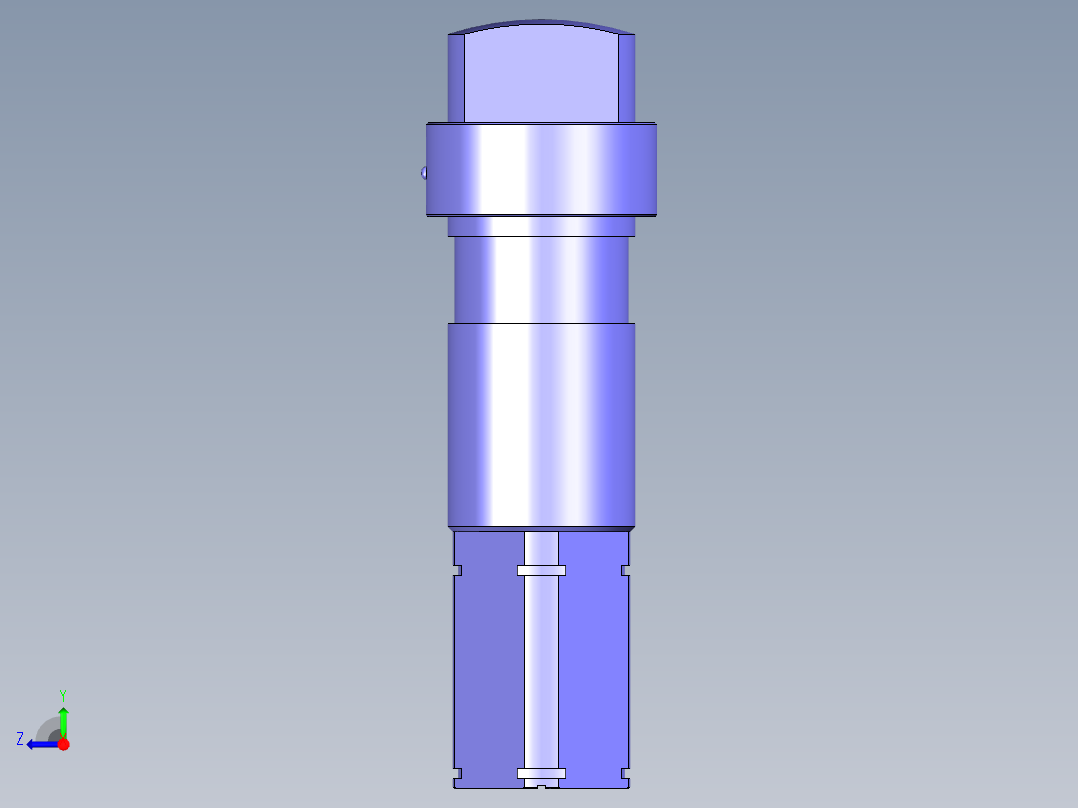 管道手动球阀-水管开关阀-手动阀门User Library-Flange C300DN100_DN80~100.SP右视图
