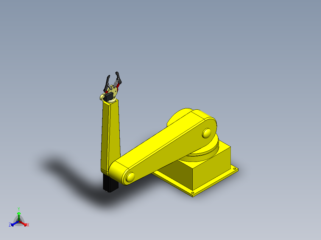 机械人正等轴测图