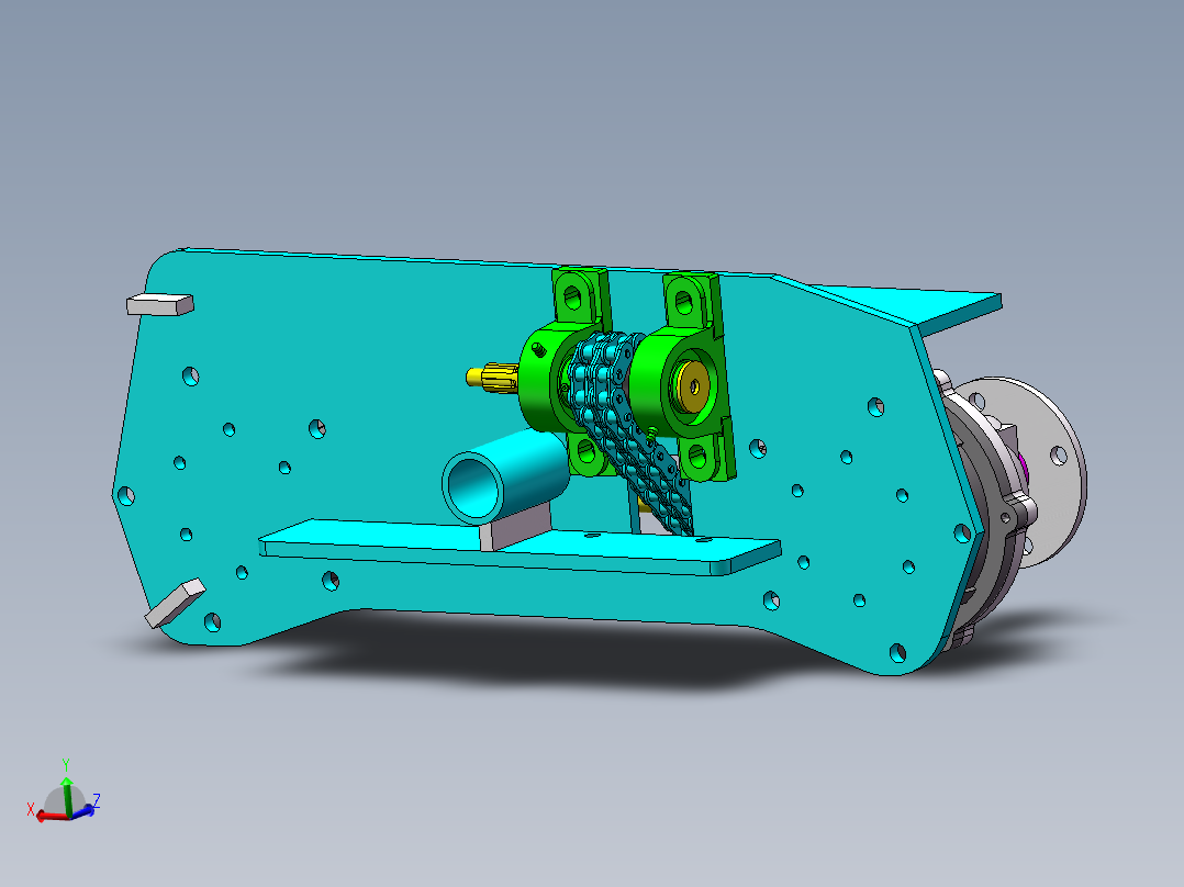 八轮遥控山地车——遥控电动全地形运输车总装