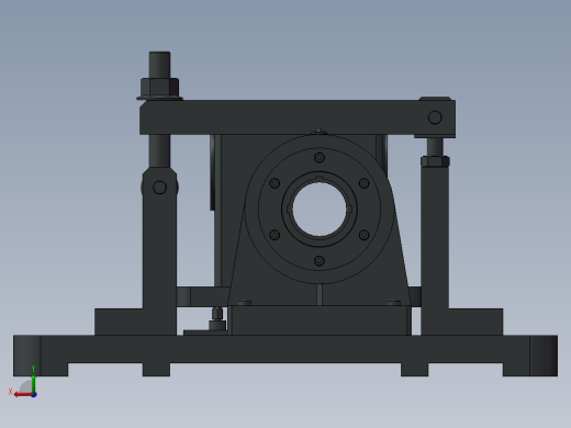 减速器箱体镗孔夹具设计后视缩略图