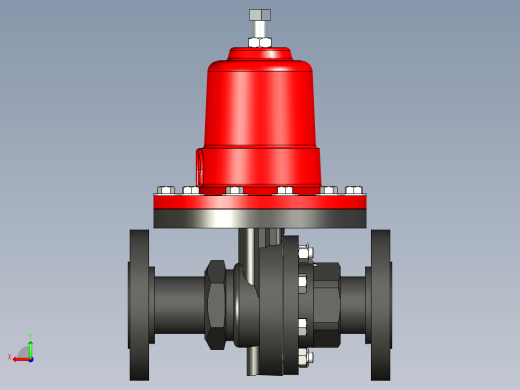 管道手动球阀-水管开关阀-手动阀门Jordan Valve-50-150-FE-DEFAULT后视缩略图