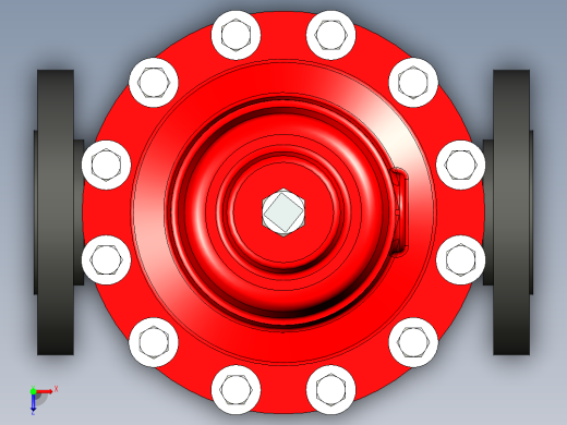 管道手动球阀-水管开关阀-手动阀门Jordan Valve-50-150-FE-DEFAULT俯视缩略图