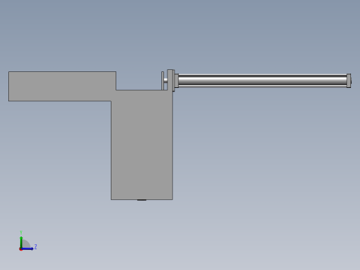 升降推送系统左视缩略图