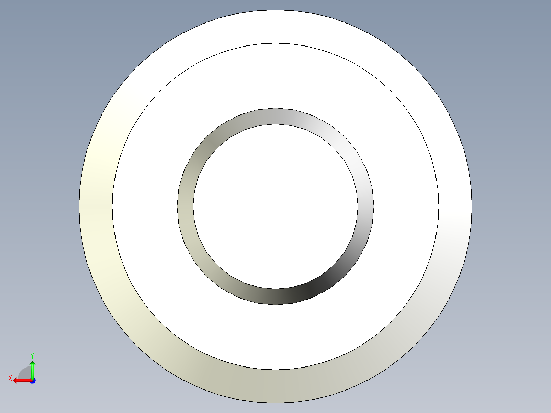 分割定位柱(無卡鎖D)2212-3D多系列多零件图纸模型后视图