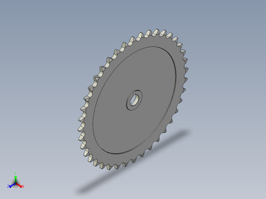链轮配置器2正等轴测图