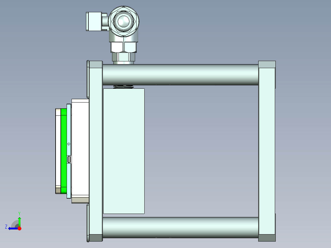 Z581C-笔记本CNC工装夹具三维模型CNC4-0911右视图