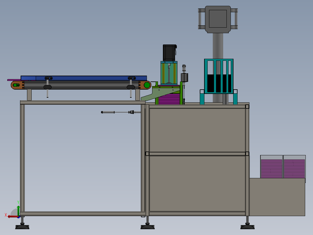 产品自动套袋机sw18可编辑后视图