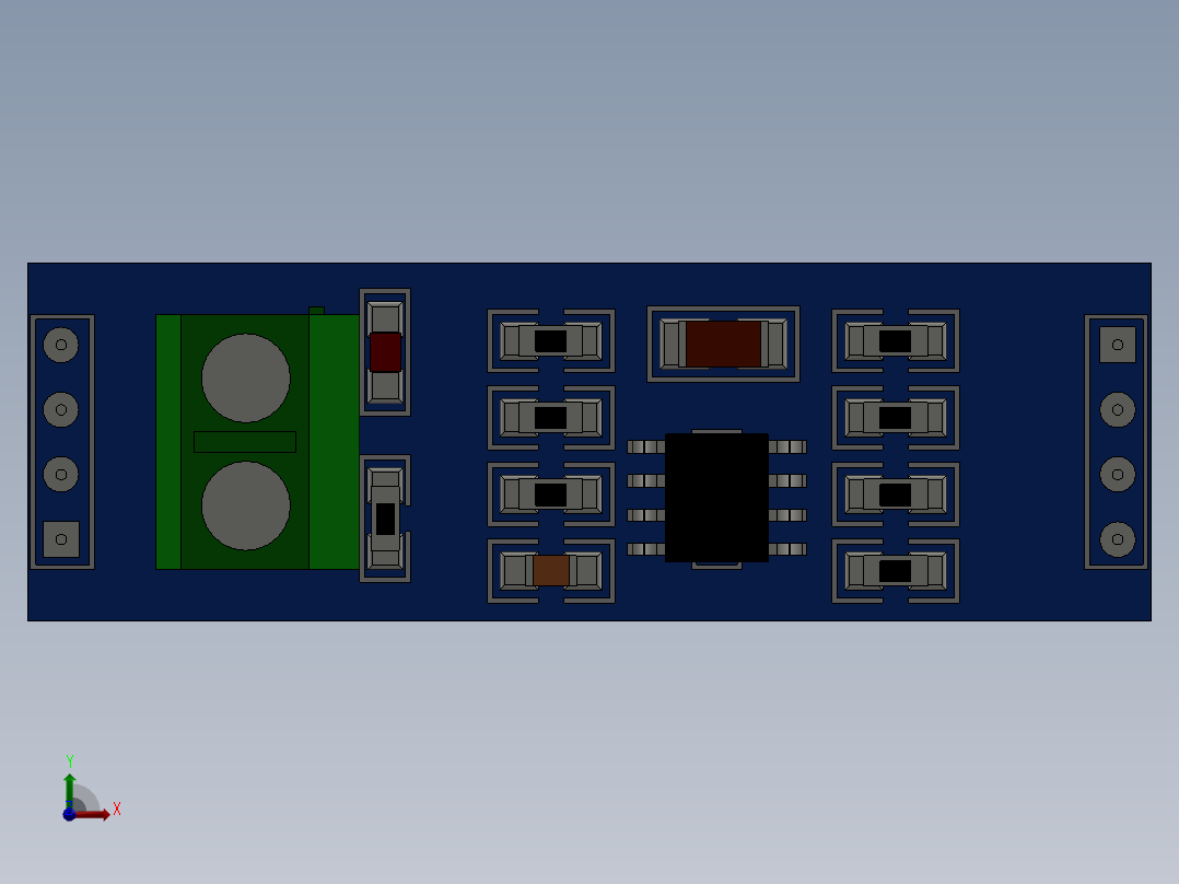 rs485模块前视图