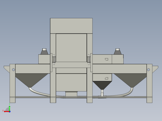 集装箱箱板喷砂打磨装置后视缩略图