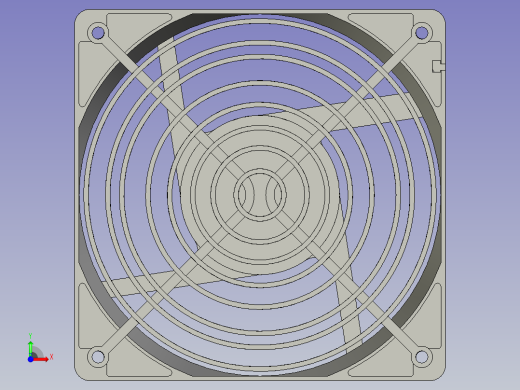 -怡合达风扇ZHJ06-120组合2S3553前视缩略图