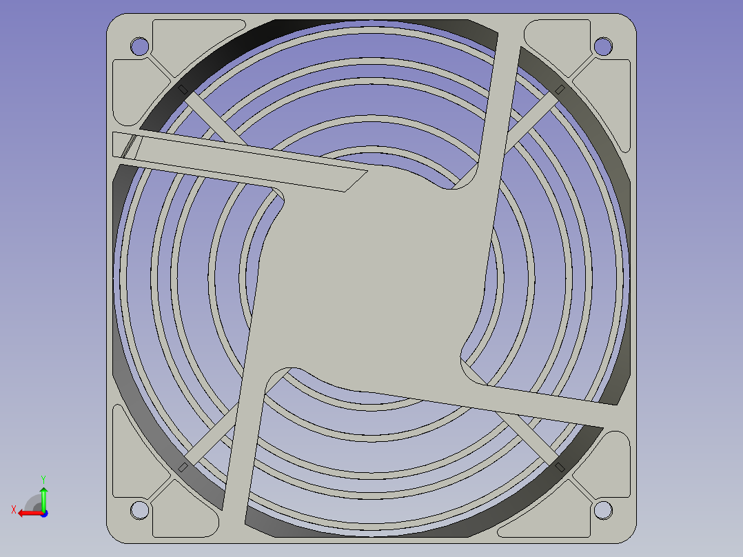 -怡合达风扇ZHJ06-120组合2S3553后视图