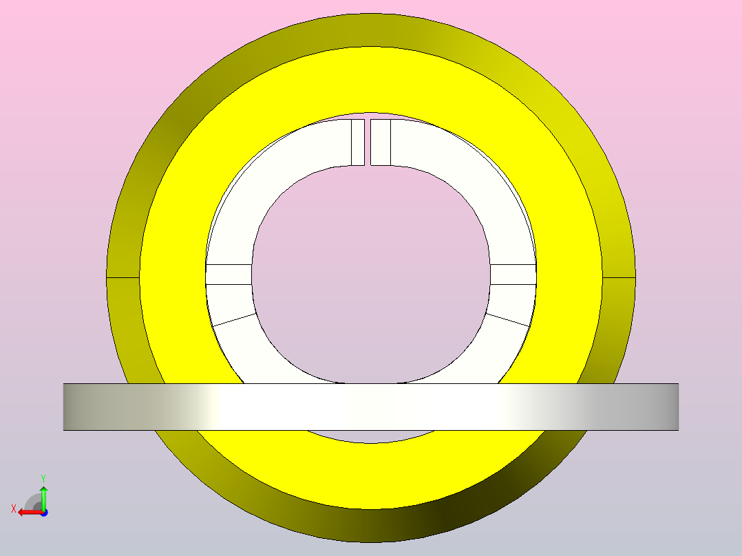 接线端子ring-terminal-3 3 IGS CREO后视图