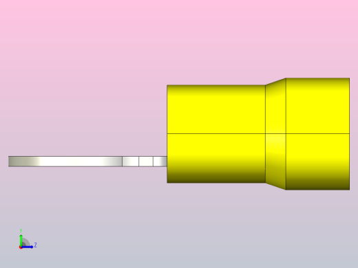 接线端子ring-terminal-3 3 IGS CREO左视缩略图
