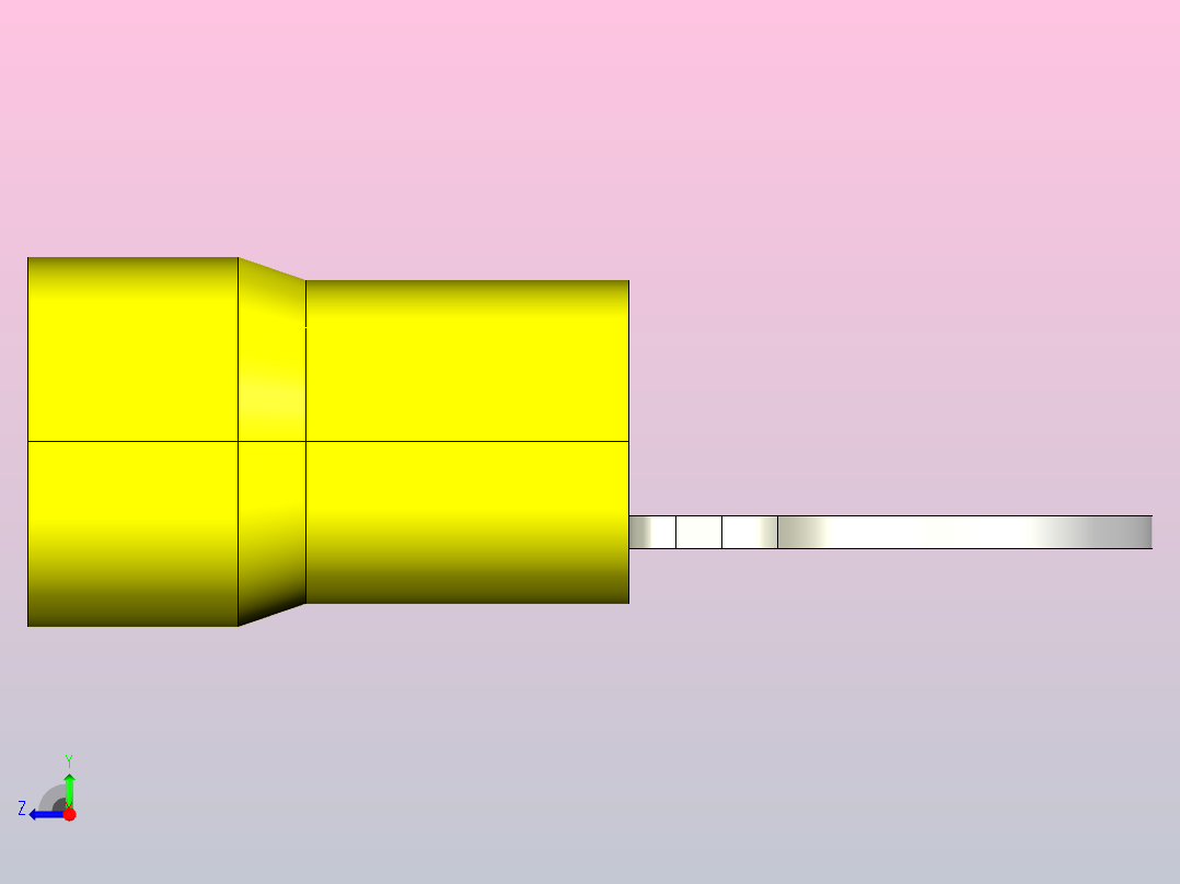 接线端子ring-terminal-3 3 IGS CREO右视图