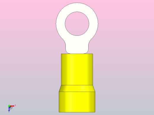 接线端子ring-terminal-3 3 IGS CREO俯视缩略图