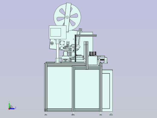 手机壳自动化检测设备设计左视缩略图