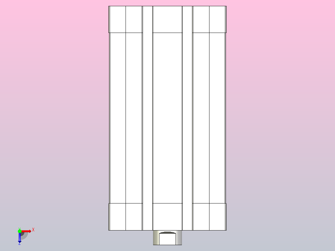 FESTO气缸ADN-50-80-I-PPS-A---_asm_0_俯视图