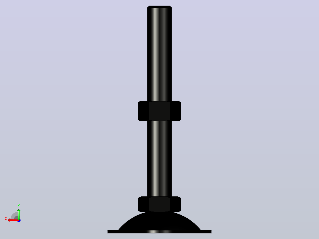 脚杯WAN11-D115-M16-L125后视图