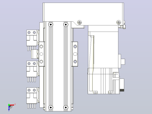 钢基模组TPA-KNR-4002C-100A1-MR-H1S2俯视缩略图