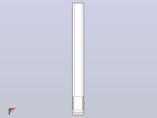 滚珠丝杠直线轴带导轨全封闭TPA-HCR-202D-2510C-L1600-MP-Y-P75-N3俯视缩略图