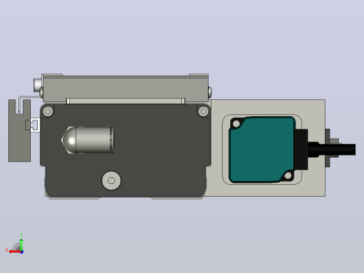 带750W伺服电机和1050mm冲程的线性致动器XNTD10-BR-1050后视缩略图