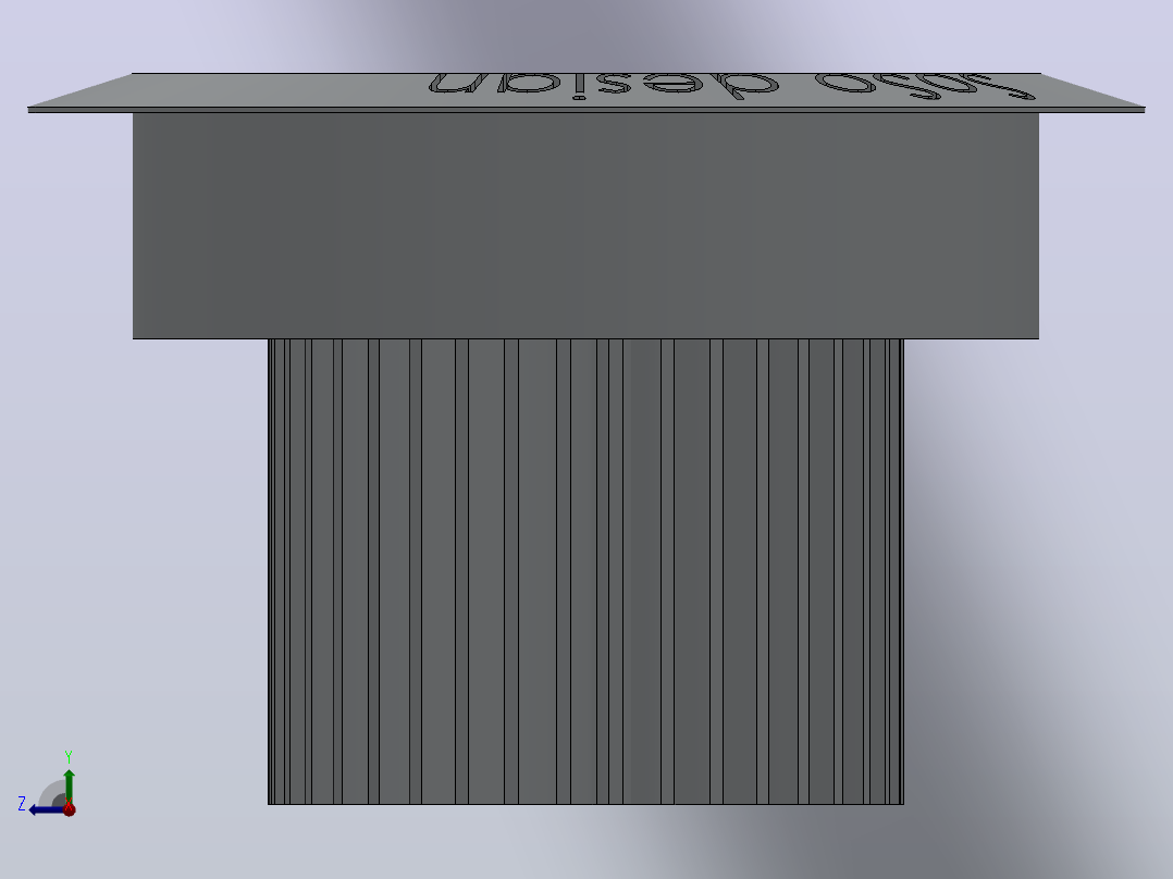 LED 灯 7 瓦右视图