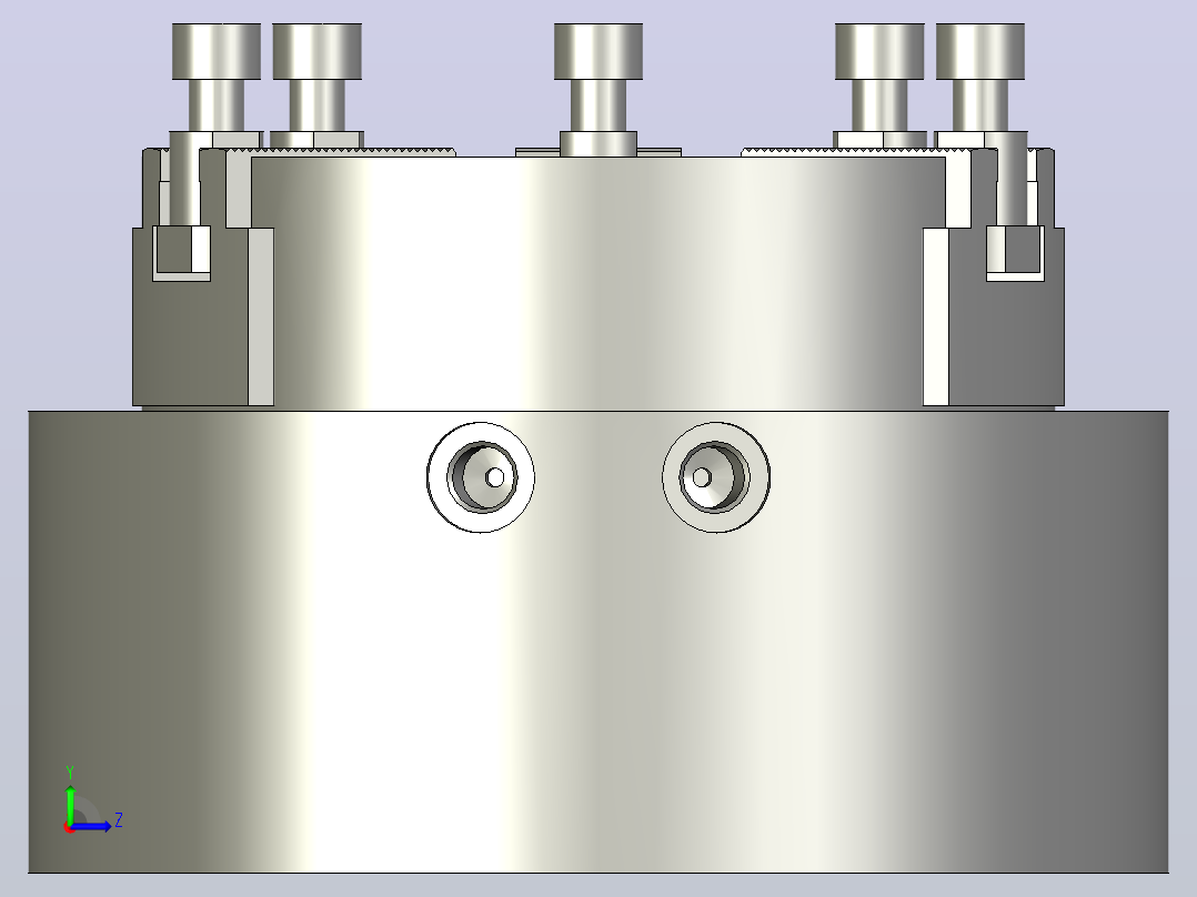 气动夹紧系统SCHUNK-0816136 ROTA TPS 160-38_Z, 0829左视图