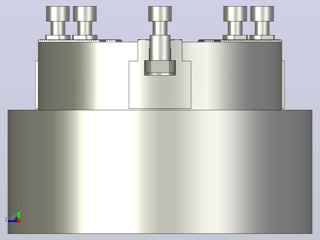 气动夹紧系统SCHUNK-0816136 ROTA TPS 160-38_Z, 0829右视图