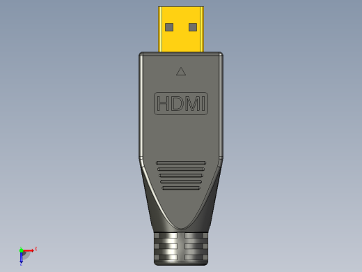 微型HDMI公头STP-12俯视缩略图