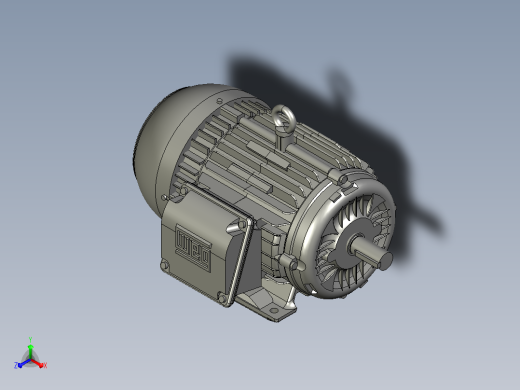 电机 - W22 IR3 Premium 7.5 cv-4p-l112m-3f-220380-v-60-hz-ic411
