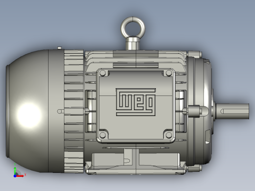 电机 - W22 IR3 Premium 7.5 cv-4p-l112m-3f-220380-v-60-hz-ic411前视缩略图